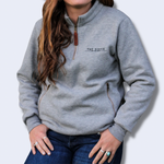 Lane Quarter Zip Sweater | Grey - The Ridge Western Wear™