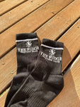 RidgeKids' Black TRWW Crew Socks - The Ridge Western Wear™