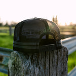 Charcoal & Black Trucker Cap - The Ridge Western Wear™