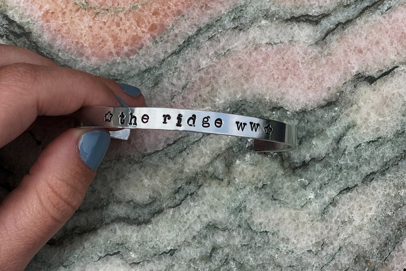 Stamped Cuff Bangle #2 - TRWW x D&H Collab - The Ridge Western Wear