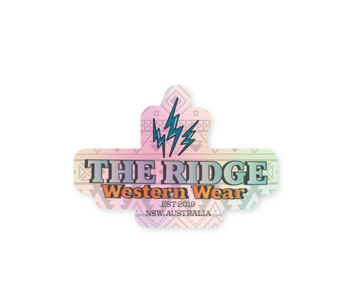 Holographic TRWW Sticker - The Ridge Western Wear