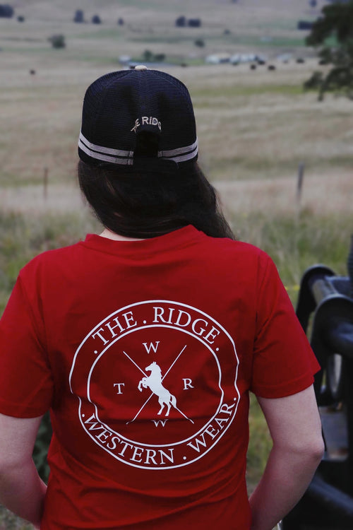 Ladies 'Sunset on The Ridge' T-Shirt - The Ridge Western Wear