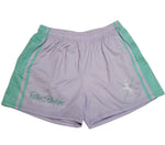 Ladies Purple Rugby Shorts - W/ Pockets - The Ridge Western Wear