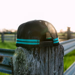 Turquoise & Black Trucker Cap - The Ridge Western Wear™
