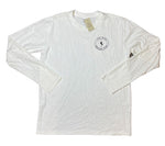 Mens White Ridge Longe Sleeve T-Shirt - The Ridge Western Wear