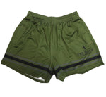 Mens Khaki Rugby Shorts - W/ Pockets - The Ridge Western Wear