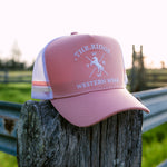 Pastel Pink Trucker Cap - The Ridge Western Wear™