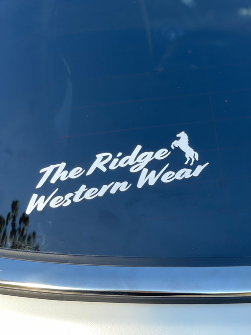 Vintage ‘The Ridge' Sticker - The Ridge Western Wear