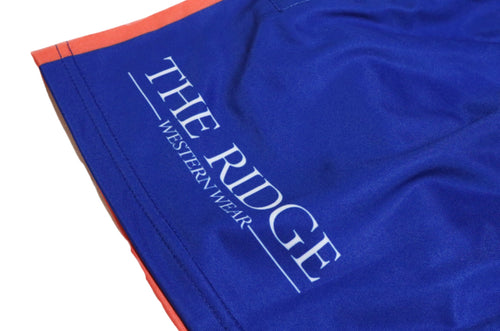 Ladies Multi-Colour Rugby Shorts - W/ Pockets - The Ridge Western Wear